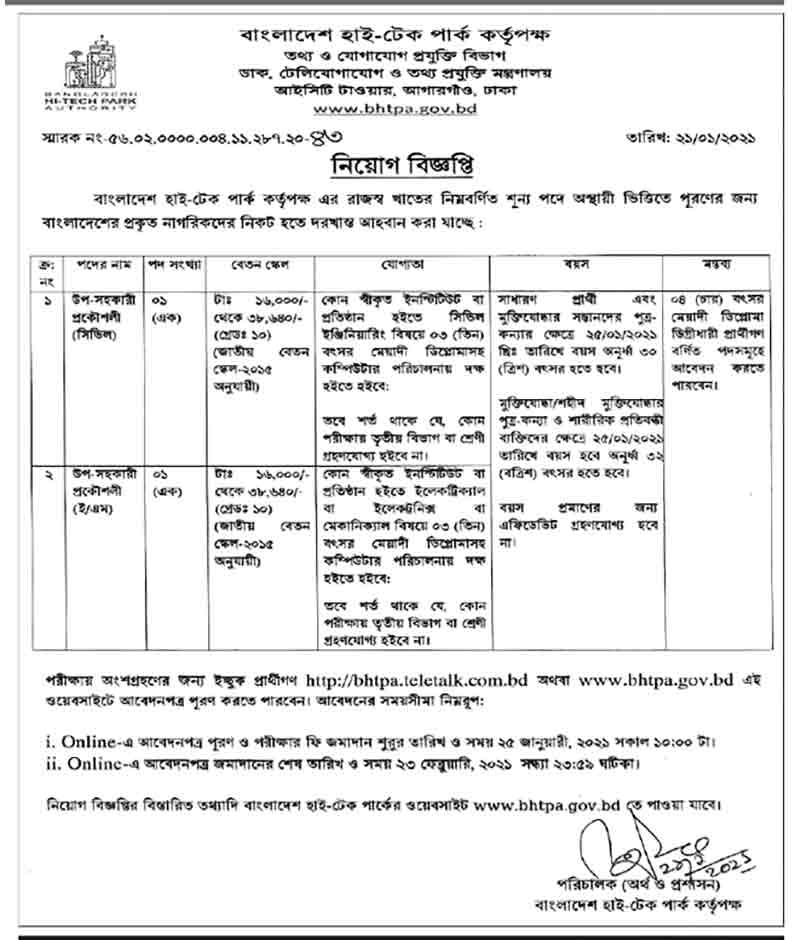 Bangladesh Fisheries Development Corporation Job Circular